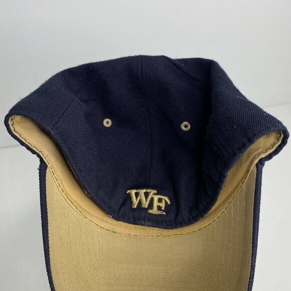 WAKE FOREST DEMON DEACONS NCAA ADULT 7 1/4 FITTED ZEPHYR CAP - Picture 2 of 6